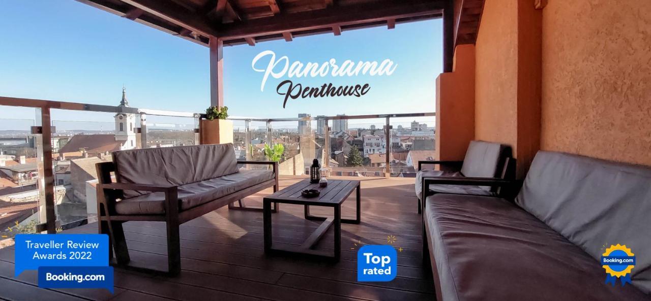 Apartament Panorama Penthouse Belgrad Zewnętrze zdjęcie