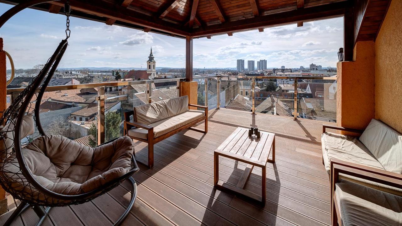 Apartament Panorama Penthouse Belgrad Zewnętrze zdjęcie